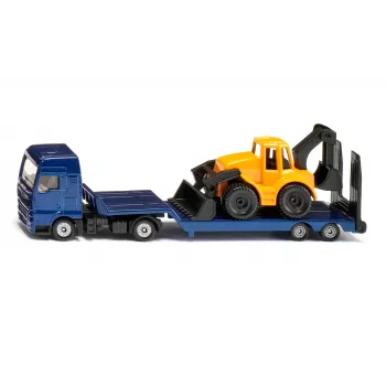 Siku MAN sunkvežimis su ekskavatoriumi-krautuvu, modelis 1:87