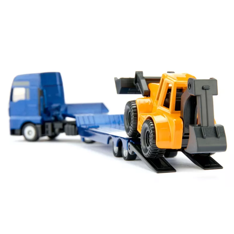 Siku MAN sunkvežimis su ekskavatoriumi-krautuvu, modelis 1:87