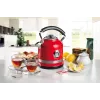 Ariete 2854 Moderna elektrinis virdulys, 2000 W, 1,7 L talpa, 360° belaidis, automatinis išsijungimas, išimamas filtras, matomas vandens lygis, termometras, raudonas