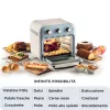 Ariete 4632 Oro gruzdintuvė ir orkaitė Vintage, 1400W, 2 viename, 16 l talpa, su priedais, laikmatis 60 min., dvigubas stiklas, mėlyna