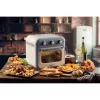 Ariete 4632 Oro gruzdintuvė ir orkaitė Vintage, 1400W, 2 viename, 16 l talpa, su priedais, laikmatis 60 min., dvigubas stiklas, mėlyna