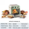 Ariete 4632 Oro gruzdintuvė ir orkaitė Vintage, 1400W, 2viename, Talpa 16L, Priedai, Laikmatis 60 min., Dvigubas stiklas, Žalia