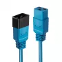 Lindy 1m prailginimo kabelis IEC C19 į C20, mėlynas