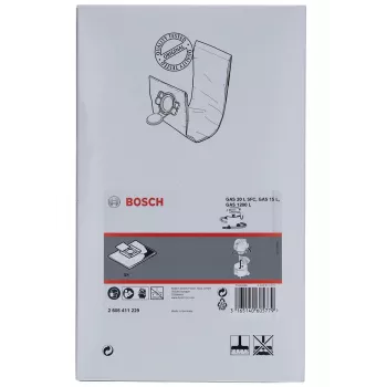 Bosch 2 605 411 229 dulkių surinkimo maišelis