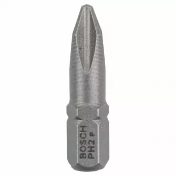 Antgalis atsuktuvui Bosch 2607001514 100 vnt PH2 25 mm šešiakampis