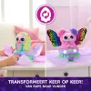 Hatchimals Bloomables Kittyfly – interaktyvus minkštas žaislas su dvigubu atskleidimu, virš 100 garsų ir reakcijų, elektroninis augintinis vaikams nuo 5 metų