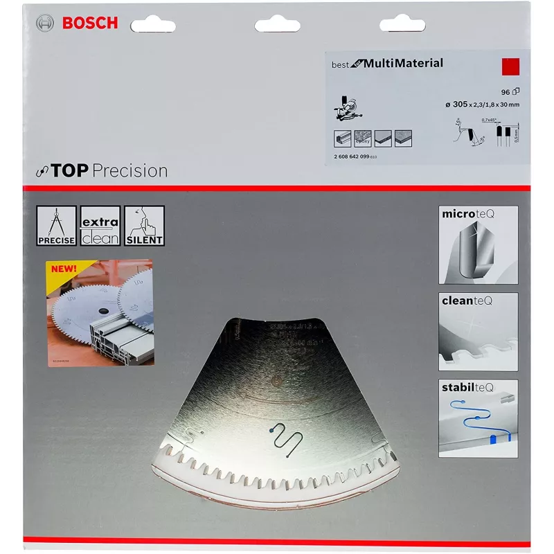 Bosch Top Precision Best pjūklo diskas įvairioms medžiagoms
