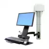 Ergotron 200 Series Combo Arm sieninis laikiklis 61 cm (24 col.) juodas