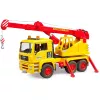 Žaislinis kraninis sunkvežimis BRUDER MAN TGA modelis 01054, mastelio transporto priemonė žaidimams
