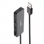 USB šakotuvas Lindy 4 prievadų USB 2.0
