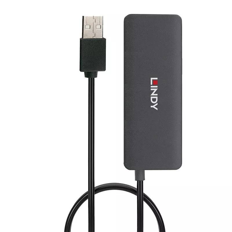 USB šakotuvas Lindy 4 prievadų USB 2.0