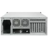 Serverio korpusas INTER-TECH IPC 4U-4708 — 4U, juodas, tinka ATX/PS2 maitinimo šaltiniui, 4x priekiniai 80mm, 2x galiniai 80mm, 2.5/3.5 colio HDD