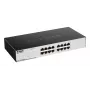 D-Link GO-SW-16G nevaldomas L2 gigabitinio eterneto (10/100/1000) 1U juodas komutatorius