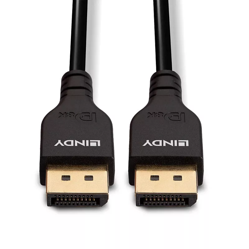 Lindy 3m Slim DisplayPort 1.4 laidas