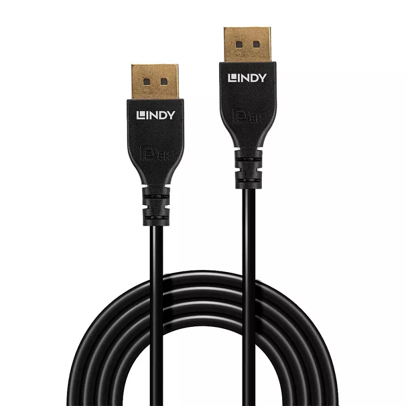 Lindy 2 m plonas DisplayPort 1.4 laidas (36462)