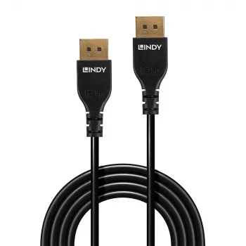 Lindy 1m Slim DisplayPort 1.4 laidas