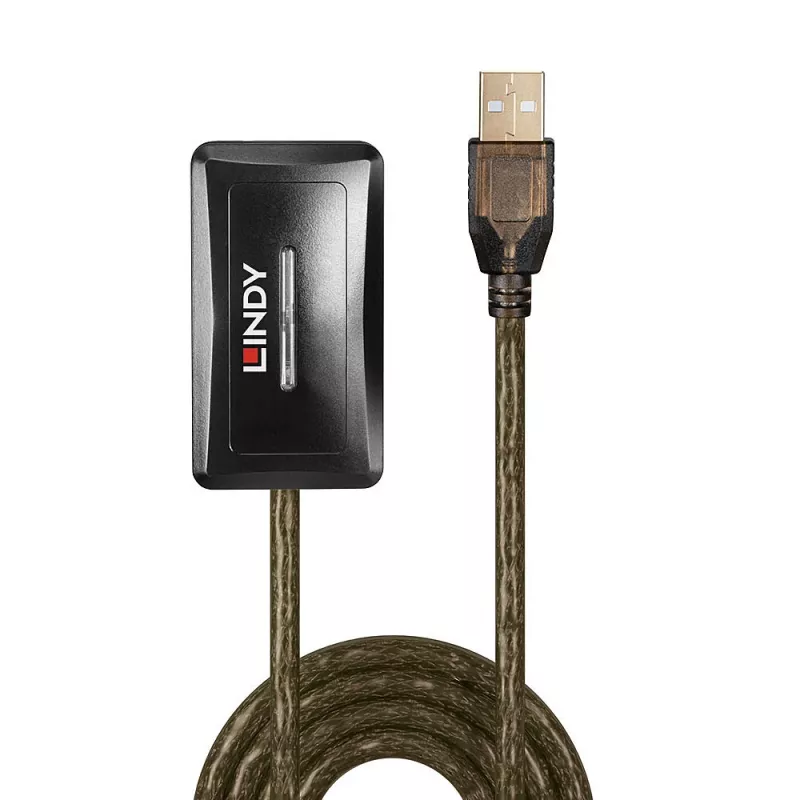 Lindy 10m USB 2.0 aktyvus prailginimo stotelė