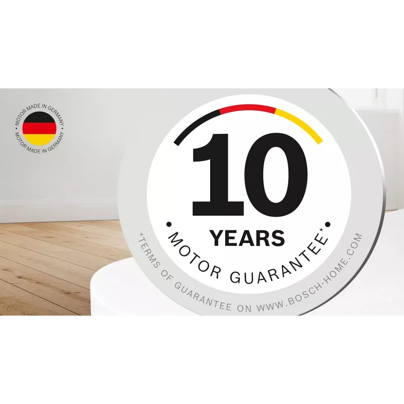 Bosch Serie 8 BSS825ALL belaidis siurblys / elektrinė šluota, akumuliatorinis, sausam valymui, be maišelio, juoda, balta, 5 Ah