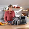 Karšto oro gruzdintuvė NutriBullet CrispLite Vision 8 L 2000 W Juoda