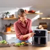 Karšto oro gruzdintuvė NutriBullet CrispLite Vision 8 L 2000 W Juoda