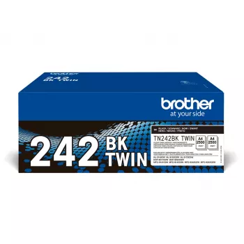 Tonerių rinkinys Brother TN-242BKTWIN 2 vnt. juoda 3000 puslapių