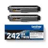 Tonerių rinkinys Brother TN-242BKTWIN 2 vnt. juoda 3000 puslapių
