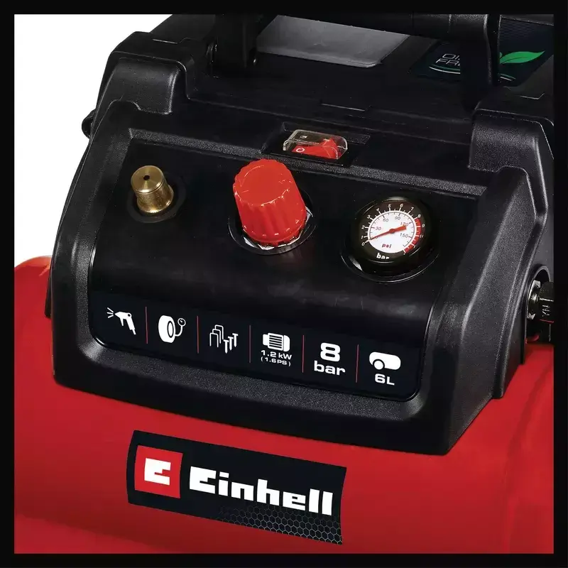 Oro kompresorius Einhell TC-AC 190/6/8 OF 190 l/min 8 bar