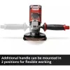 Kampinis šlifuoklis Einhell Power X-Change TE-AG 18/115-2 Li - Solo 18 V