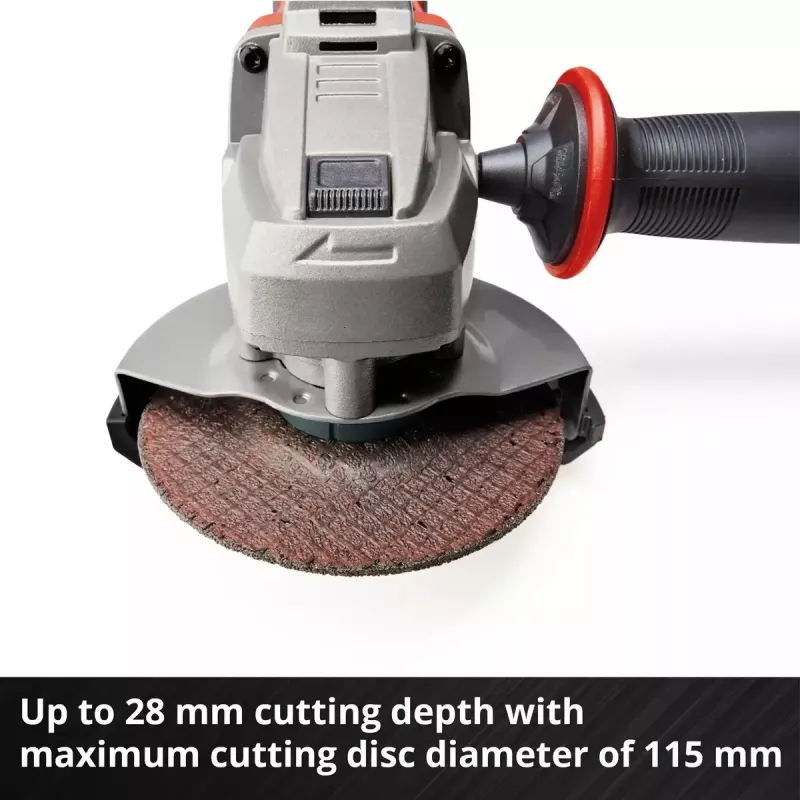 Kampinis šlifuoklis Einhell Power X-Change TE-AG 18/115-2 Li - Solo 18 V
