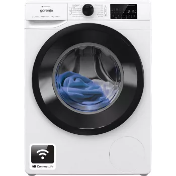 Gorenje WPNEI84A1TS skalbimo mašina, priekinis pakrovimas, 8 kg, 1400 aps./min., balta