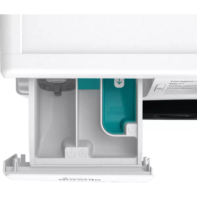 Gorenje WPNEI84A1TS skalbimo mašina, priekinis pakrovimas, 8 kg, 1400 aps./min., balta