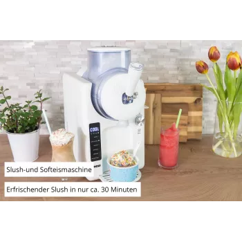 Unold 2in1 Slush ir Minkštųjų Ledų Mašina Sofie 48950, 2 L, 150 W