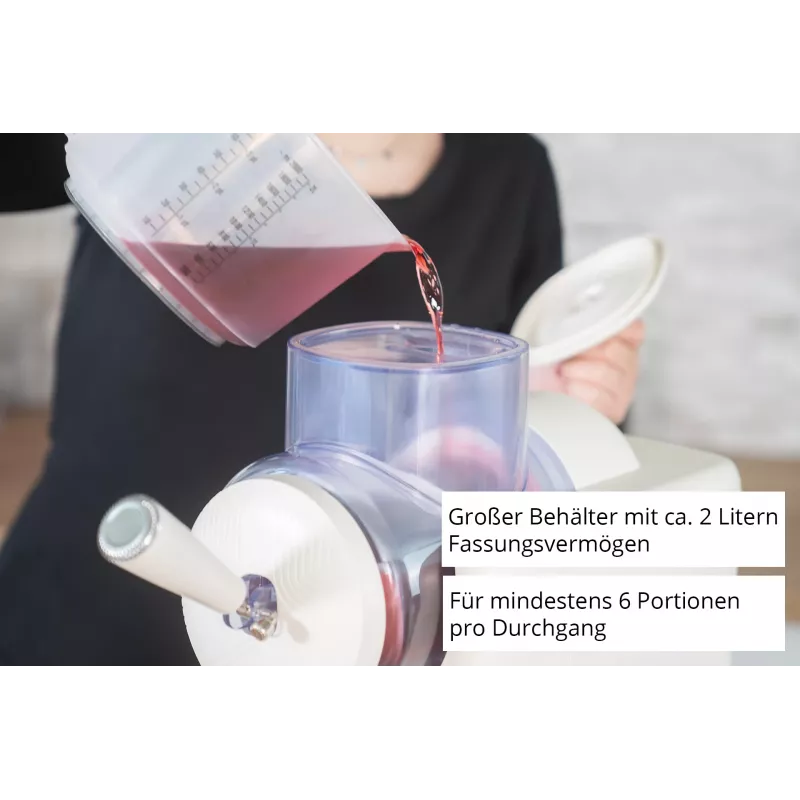 Unold 2in1 Slush ir Minkštųjų Ledų Mašina Sofie 48950, 2 L, 150 W