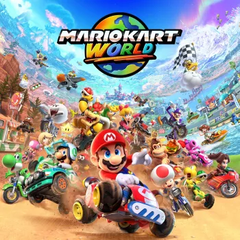 Nintendo Mario Kart World – standartinis leidimas (supaprastinta kinų, vokiečių, anglų, ispanų, prancūzų, italų, japonų, korėjiečių, portugalų, rusų) – Nintendo Switch 2