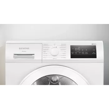 Siemens iQ300 WT45HVA4 džiovinimo mašina, laisvai pastatoma, priekinė pakrova, 8 kg, balta