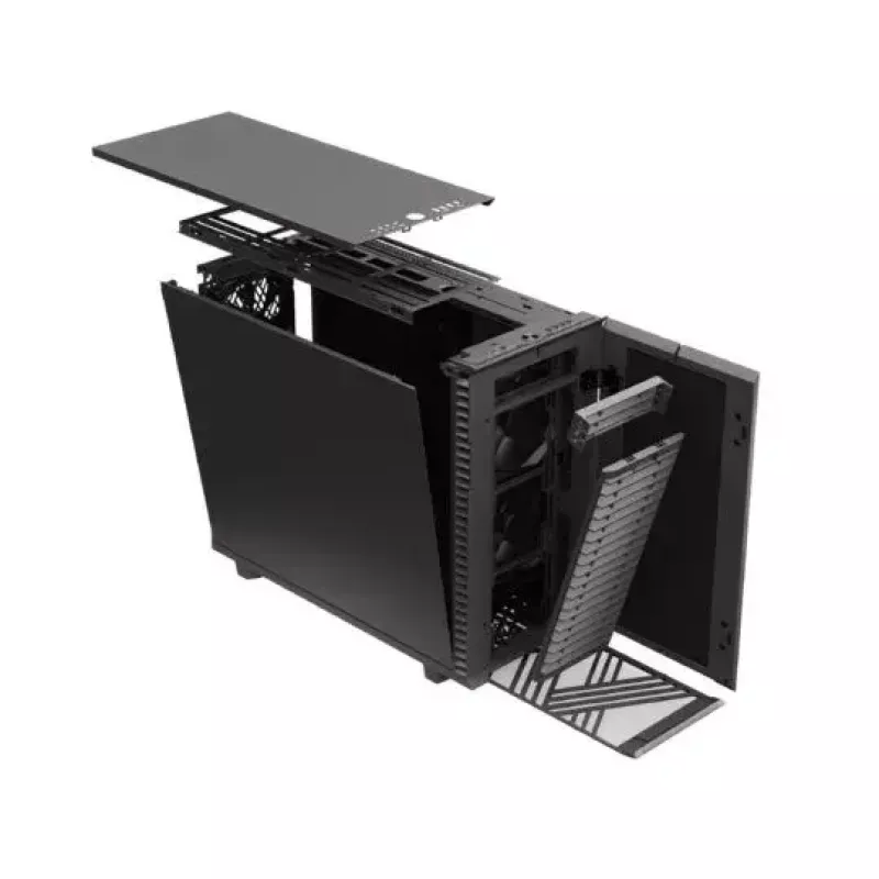 PC korpusas Fractal Design Define 7 Midi Tower Pilka