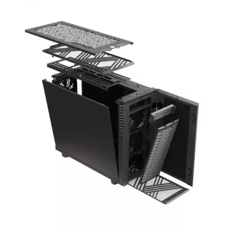 PC korpusas Fractal Design Define 7 Midi Tower Pilka