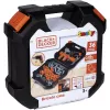Vaikiškas įrankių dėklas Simba-Dickie Smoby Black+Decker žaidimų įrankių rinkinys