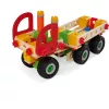 Konstruktorius Simba-Dickie Eichhorn Constructor Trucks – 135 dalių, transporto priemonės ir blokelių rinkinys statybai