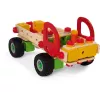 Konstruktorius Simba-Dickie Eichhorn Constructor Trucks – 135 dalių, transporto priemonės ir blokelių rinkinys statybai