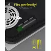 Aušintuvas ICY BOX IB-M2HS-PS5, skirtas PlayStation 5, juodas, 27 mm x 76 mm x 9 mm