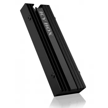 Aušintuvas ICY BOX IB-M2HS-PS5, skirtas PlayStation 5, juodas, 27 mm x 76 mm x 9 mm