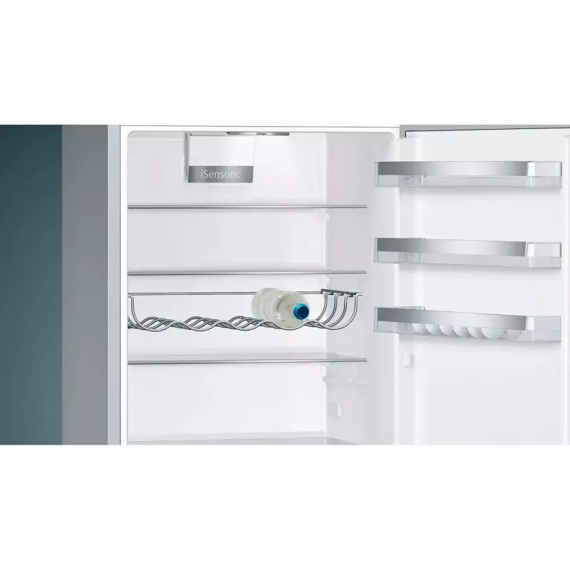 Šaldytuvas su šaldikliu Siemens KG49EAICA, laisvai pastatomas, 419 L, nerūdijantis plienas