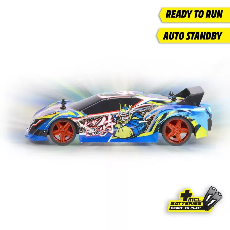 Radijo bangomis valdomas automobilis Simba-Dickie Dickie RC Laser Samurai 1:20 mastelis