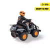 Nuotolinio valdymo purvo keturratis Simba-Dickie, mastelis 1:18, RC žaislinis keturratis, maitinamas baterijomis