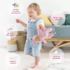 Minkštas meškiukas Simba-Dickie Corolle Mon Doudou Corolle Sweetheart rožinis – guodžiantis pliušinis lėlė