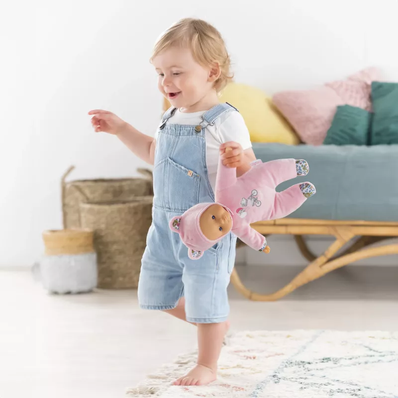 Minkštas meškiukas Simba-Dickie Corolle Mon Doudou Corolle Sweetheart rožinis – guodžiantis pliušinis lėlė