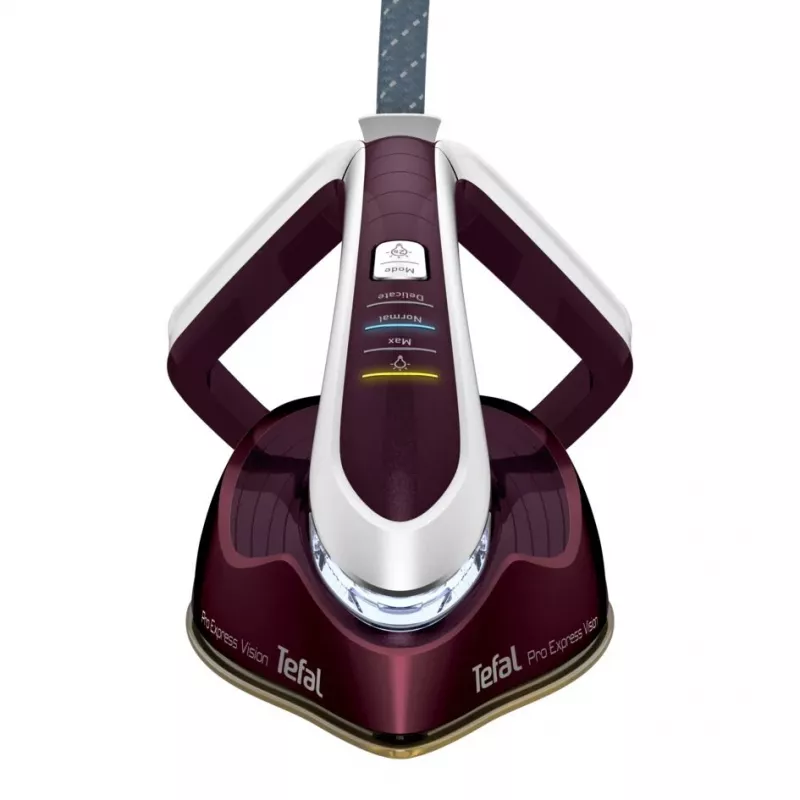 Garų generatorius Tefal Pro Express Vision GV9810 3000 W 1,1 L Durilium AirGlide Autoclean padas Raudonas, Baltas