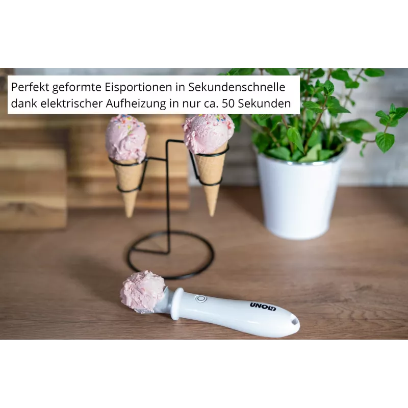 Samtelis ledams Unold Esge 488990 4 mm nerūdijantis plienas plastikas baltas