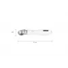 Samtelis ledams Unold Esge 488990 4 mm nerūdijantis plienas plastikas baltas